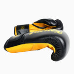 Gants de Muay Thai Fairtex Super Sparring BGV18 Noir-or 
