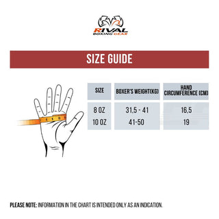 Gants pour enfants Rival Futur RS-FTR Noir-blanc-rouge