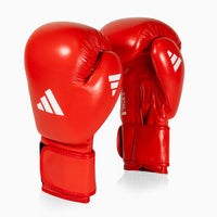 Gants de boxe de Boxe Adidas Approuvés World Boxing Rouge 