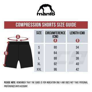 Shorts compression Manto Diablo