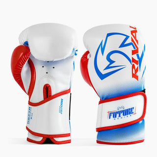 Gants pour enfants Rival Future RS-FTR Blanc-rouge-bleu 