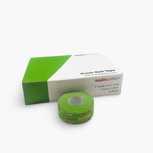 Ruban vert Empire Gym Tape 2,5 cm x 13 m - Boîte de 12 pièces 