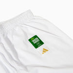 Karategi kumite Adidas Adizero 2.0 WKF blanc sans rayures 