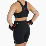 Leggings courts Femme Leone Primal Instinct AB939 Noir 