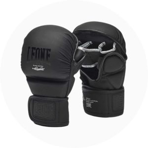 Gants De Fitness LEONE 1947 Extrema - Mixte, Avec Rembourrage PU Et Fermeture Velcro - Pour Musculation Lourde