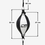 Ballon double elastique ovale Combat Arena Frappant 