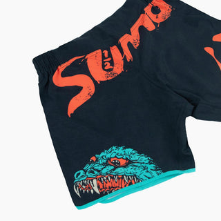 Shorts Half Sumo Kaiju vs Mecha-Combat Arena