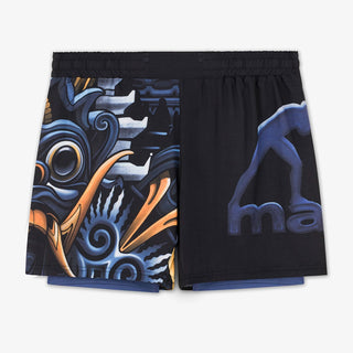 Pantaloncini MMA Manto Barong Nero-Combat Arena