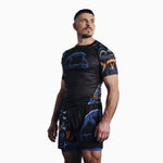 Pantaloncini MMA Manto Barong Nero-Combat Arena