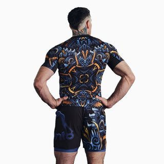 Pantaloncini MMA Manto Barong Nero-Combat Arena