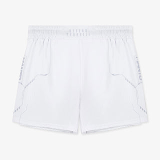 Pantaloncini MMA Manto Shield Bianco-Combat Arena