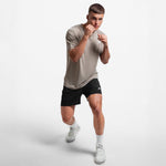 Pantaloncini allenamento Boxraw Valdes Nero-Combat Arena