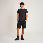 Shorts d'entraînement Leone Black Lion ABX312 Noir-Combat Arena