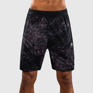 Shorts d'entraînement Venum Rage & Workout Noir-gris-Combat Arena