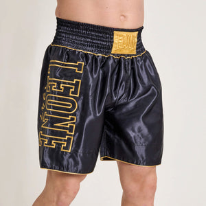 Shorts de boxe Leone DNA Premium AB233 Bleu-Combat Arena