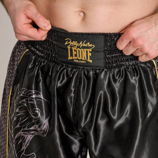 Shorts de boxe Leone x Dolly Noire AB03DN-Combat Arena
