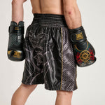 Shorts de boxe Leone x Dolly Noire AB03DN-Combat Arena