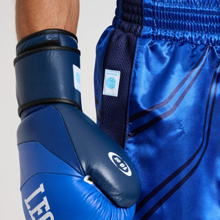 Shorts kick WAKO Leone AB996 Bleu-Combat Arena
