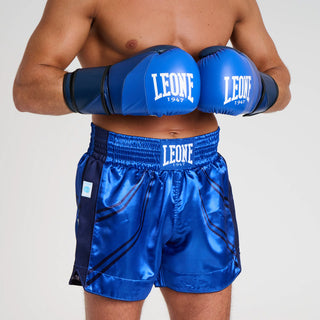 Shorts kick WAKO Leone AB996 Bleu-Combat Arena