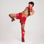 Shorts kick WAKO Leone AB996 Rouge-Combat Arena