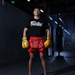 Shorts de kick-thai Fairtex BS1910 Golden River