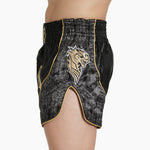 Shorts kick-thaï Leone Elite AB879 Noir-Combat Arena