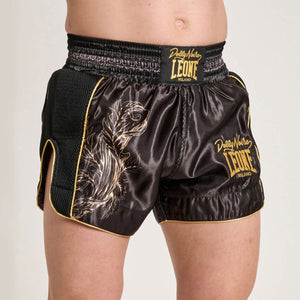 Shorts kick-thaï Leone x Dolly Noire AB02DN-Combat Arena