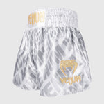 Shorts kick-thai Venum Contender XT Blanc-argent 