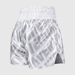 Shorts kick-thai Venum Contender XT Blanc-argent 