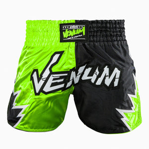 Shorts kick-thaï Venum Inferno 2.0 Vert-noir-Combat Arena