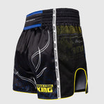 Shorts kick-thaï Venum Tekken 8 King Noir-jaune-Combat Arena