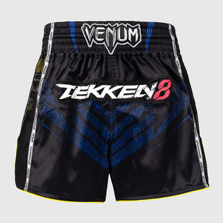 Shorts kick-thaï Venum Tekken 8 King Noir-jaune-Combat Arena