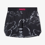 Shorts de MMA Manto Flux Noir 