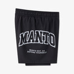 Shorts de MMA Manto Varsity Noir 