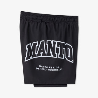 Shorts de MMA Manto Varsity Noir 