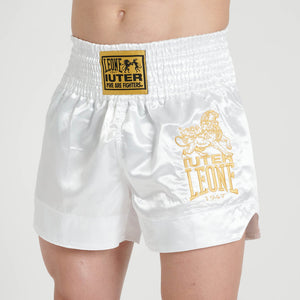Shorts kick-thaï Leone IUTER AB02IU Blanc 