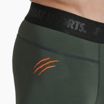 Shorts à compression Leone Primal Instinct AB929 Vert 