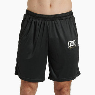 Shorts d'entraînement Leone Logo ABX121 Noir 