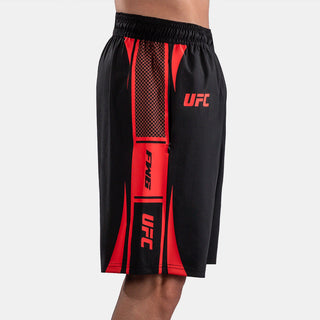 Shorts d'entraînement Venum UFC Fight Week Unity noir-rouge 