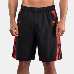 Shorts d'entraînement Venum UFC Fight Week Unity noir-rouge 