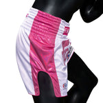 Shorts kick-thaï Fairtex Pink Strike Édition Limitée 