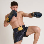 Shorts kick-thaï Leone DNA Premium AB969 Bleu 
