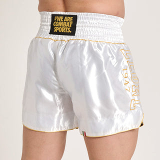 Shorts kick-thaï Leone DNA Premium AB969 Blanc 
