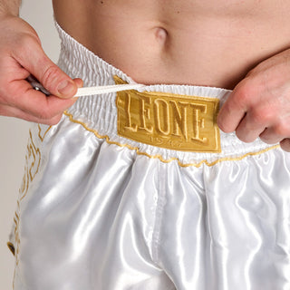 Shorts kick-thaï Leone DNA Premium AB969 Blanc 