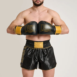 Shorts kick-thai Leone DNA Premium AB969 Noir 