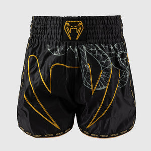 Shorts kick-thaï Venum Serpenti Noir 