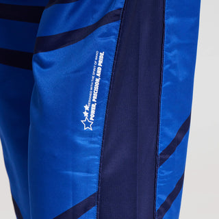 Pantalons Kickboxing WAKO Leone AB992 Bleu-Combat Arena