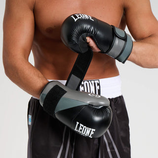 Pantalons Kickboxing WAKO Leone AB992 Noir-Combat Arena