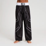Pantalons Kickboxing WAKO Leone AB992 Noir-Combat Arena