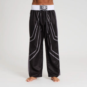 Pantalons Kickboxing WAKO Leone AB992 Noir-Combat Arena